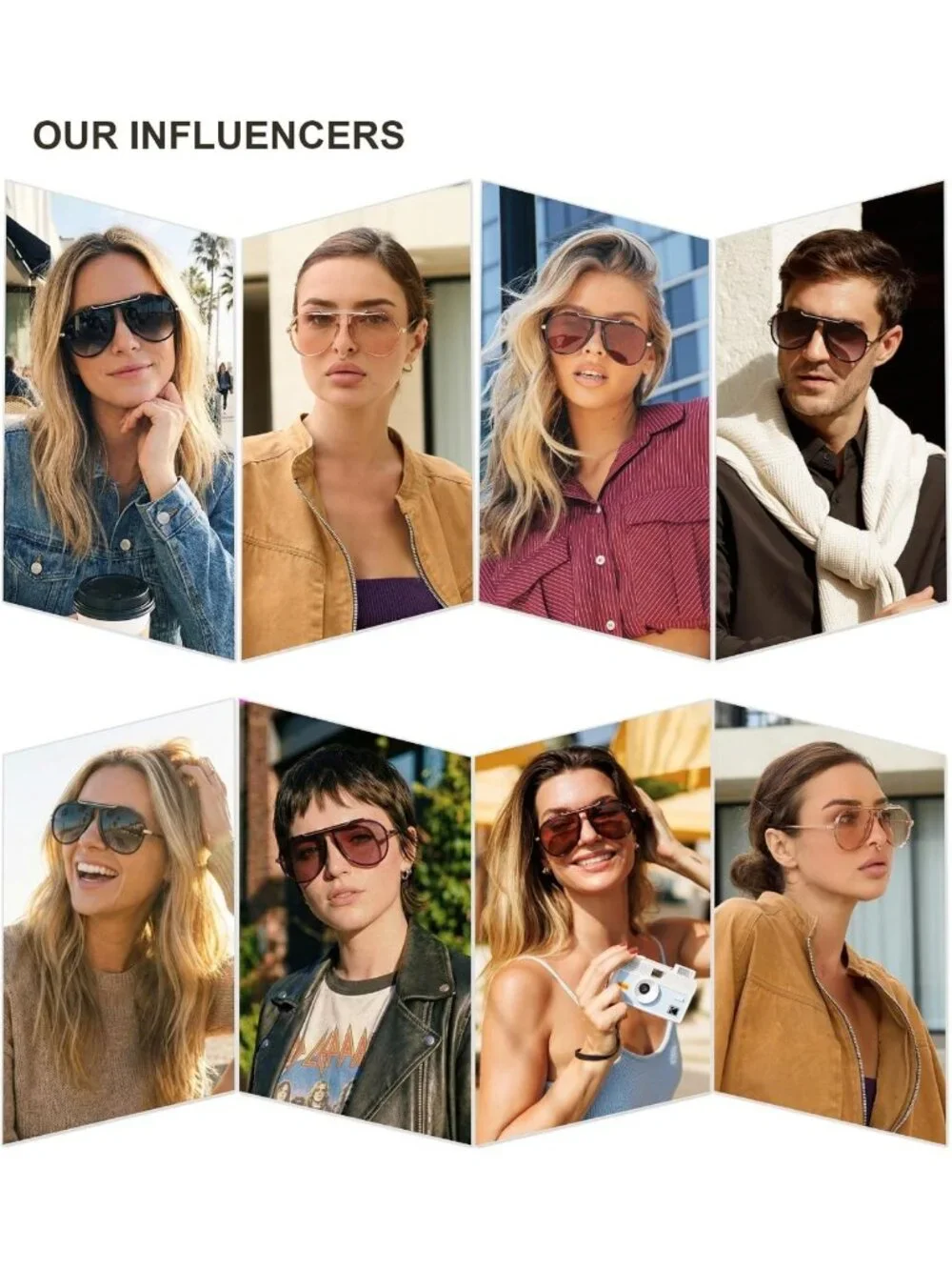 Retro Oversized 70s Aviator Sunglasses for Women & Men - Stylish UV Protection